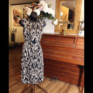 Classic Chic Calvin Klein Midi Sheath Dress